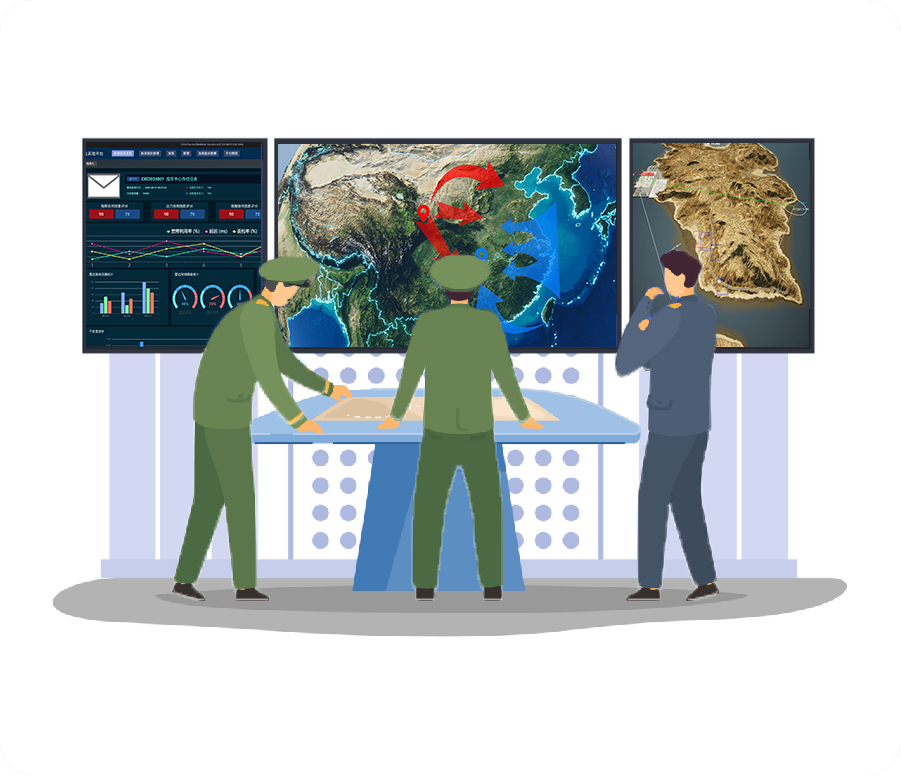 单兵级指挥模拟地形场景