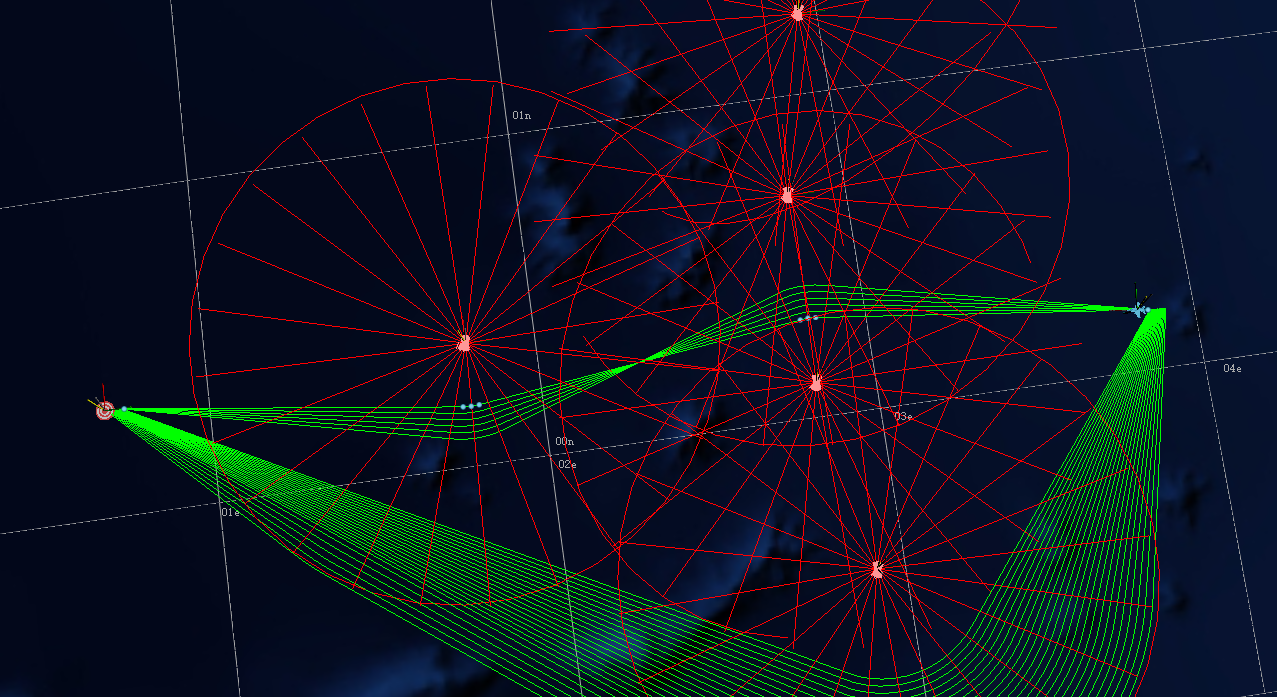 指挥级态势模拟操作界面